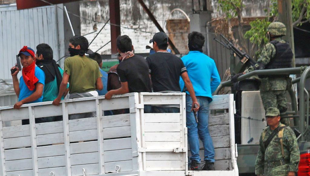 Desde la entrada de un grupo armado en este Municipio, la Fiscalía de Guerrero recibió dos denuncias sobre la desaparición de 15 personas.