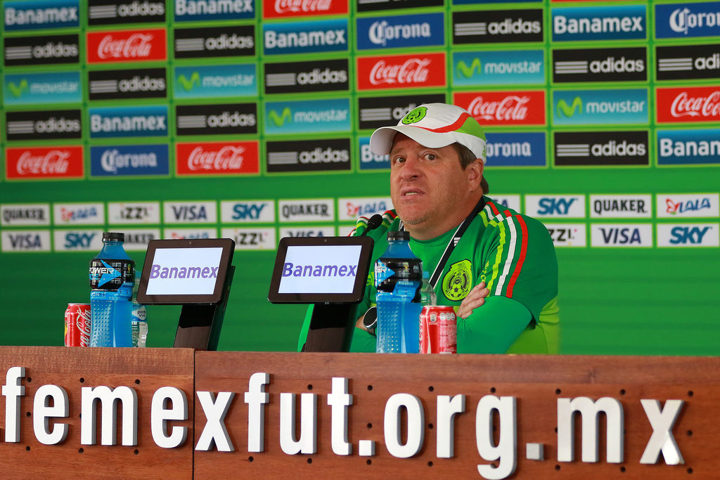 El técnico de la Selección Mexicana está convencido que se puede llegar lejos en la Copa América. (Jam Media)