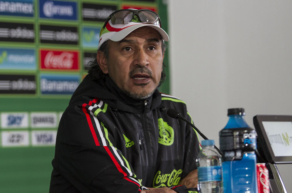 En conferencia de prensa, el técnico del Tri Sub-22, Raúl Gutiérrez, mencionó que el equipo le sacó provecho al partido disputado ayer. (Notimex)