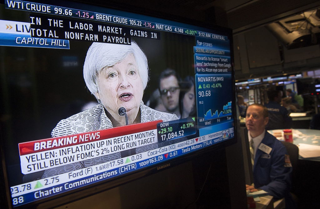 Anuncio. La presidenta de la Reserva Federal de EU, Janet Yellen, podría anunciar pronto un alza en las tasas de interés, por lo que los inversionistas están muy atentos.