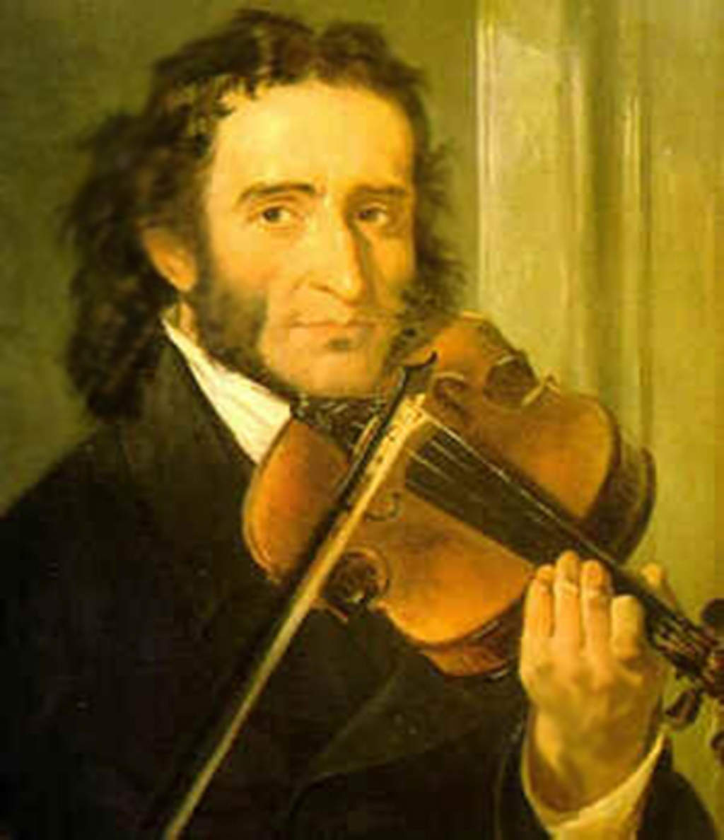 El también violista, que destacó por tener un amplio y sorprendente dominio de su instrumento, además fue conocido por tener una vida desordenada y aventurera. (INTERNET)