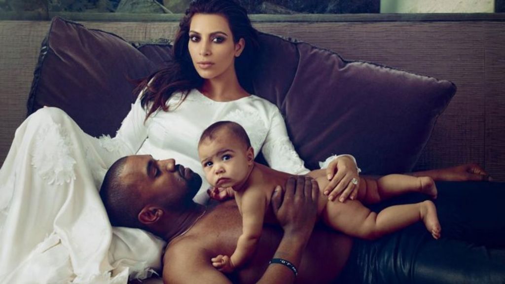 Kim Kardashian y Kanye West esperan a un hermanito para la pequeña North West. (Especial)