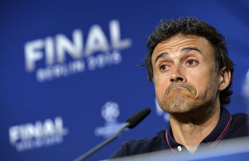 Luis Enrique enfrentará su primera final de la UEFA Champions League. (EFE)