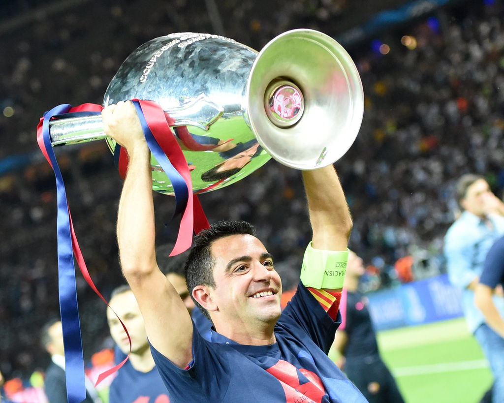 El mediocampista español jugó su último partido con la playera del Barcelona en la final de la Champions League; ganó 25 trofeos con el cuadro catalán.  (EFE)