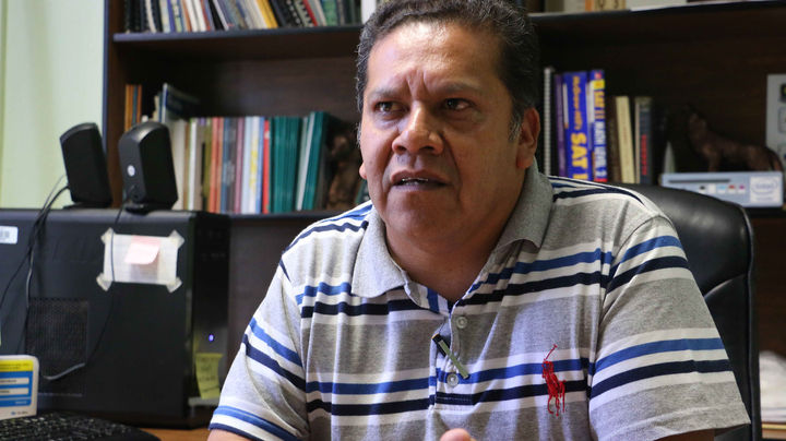 Director. Martín Alday, director de la preparatoria.