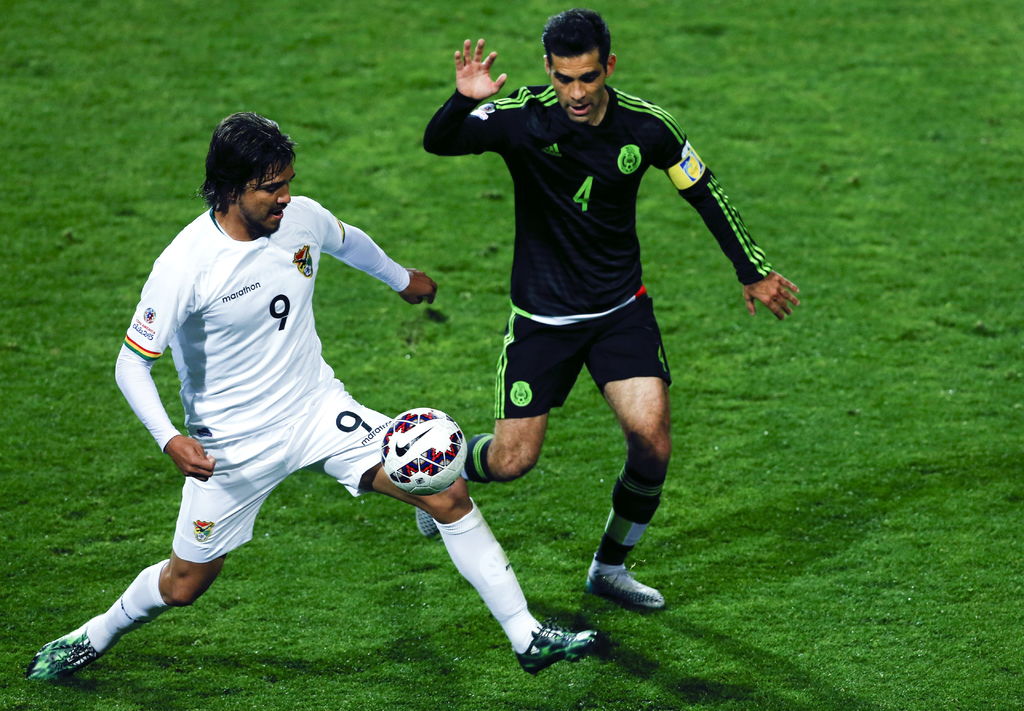 Márquez salió de cambio durante el juego de la víspera ante Bolivia (0-0) y este sábado se le hicieron los exámenes médicos correspondientes y estará de bajá entre siete y 10 días. (Archivo)