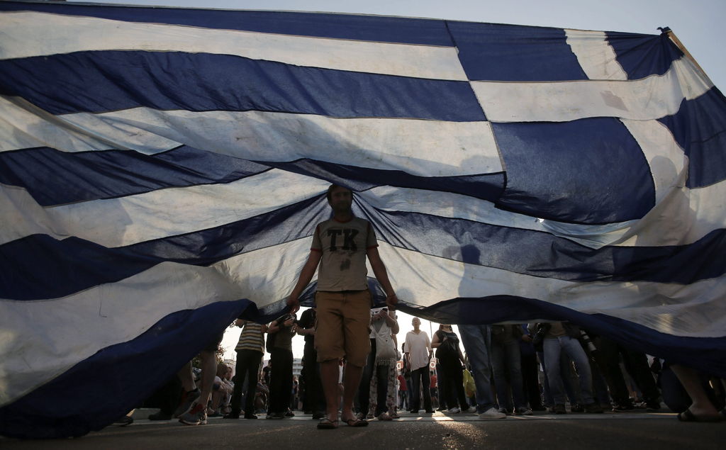 Plan. Miles de griegos manifestaron su apoyo a favor de no aceptar propuesta de acreedores.