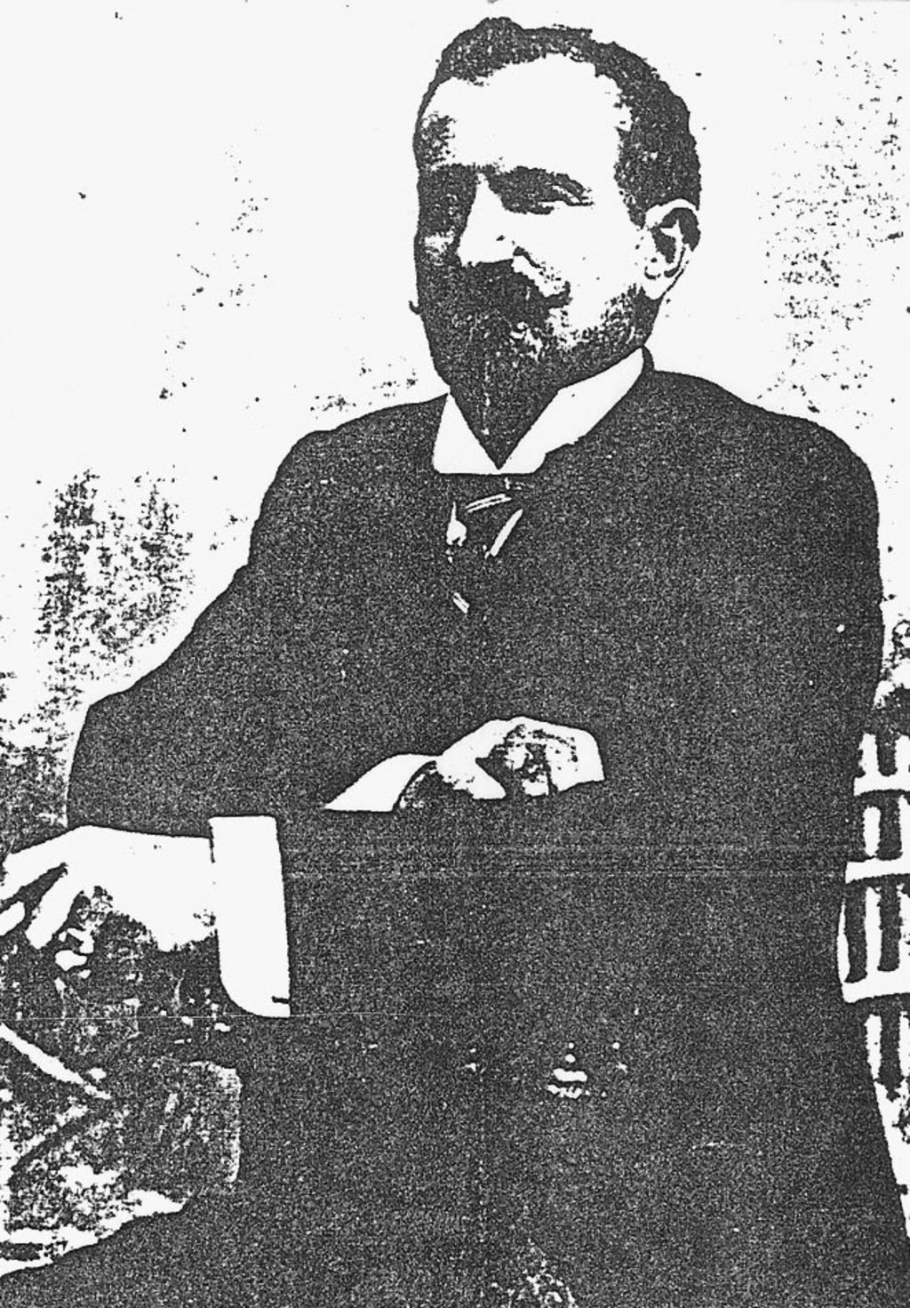Don Joaquín Serrano Martínez, filántropo y uno de los promotores del desarrollo del naciente Torreón.