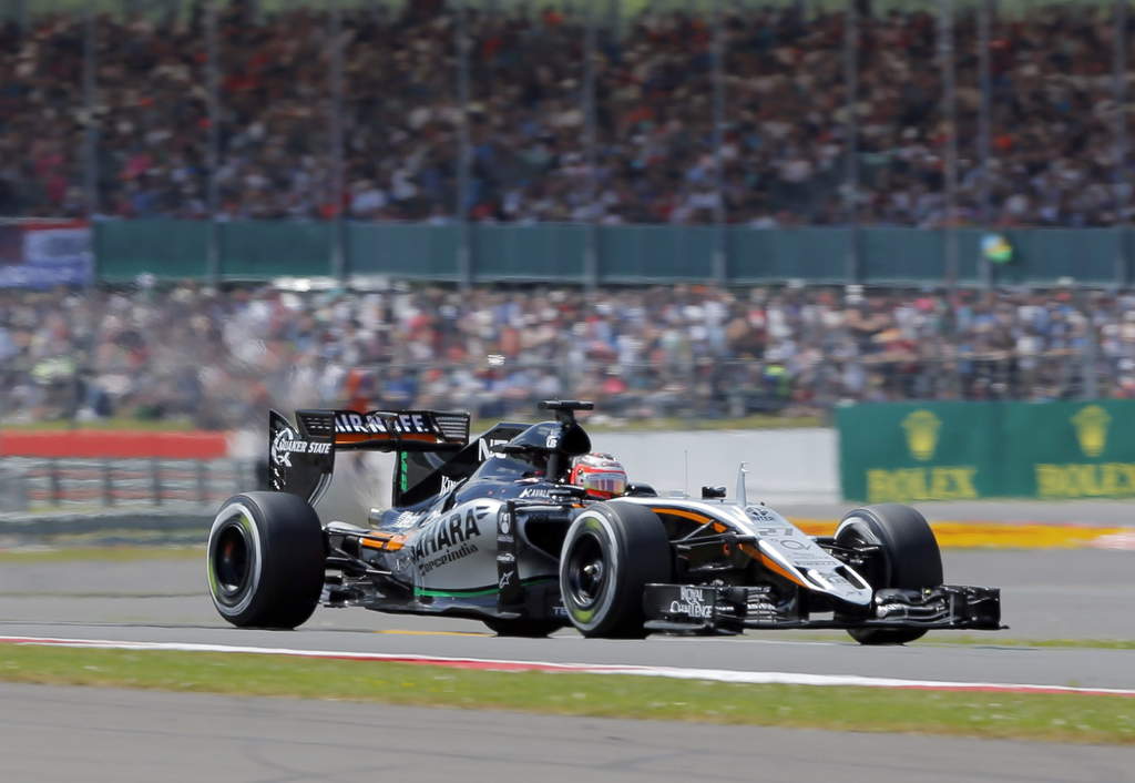 Sergio Pérez saldrá en undécimo lugar en el Gran Premio de Gran Bretaña. (EFE)