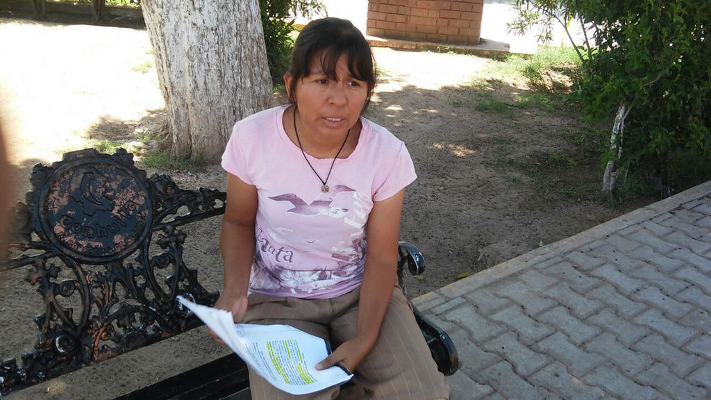 Mala decisión. Juana dice que la afectaron al haber cerrado los juzgados en Matamoros. (Mary Vázquez)