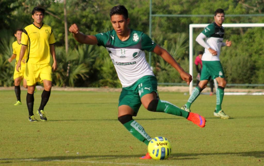 Santos Laguna golea 3-0 a Mérida en su segundo amistoso
