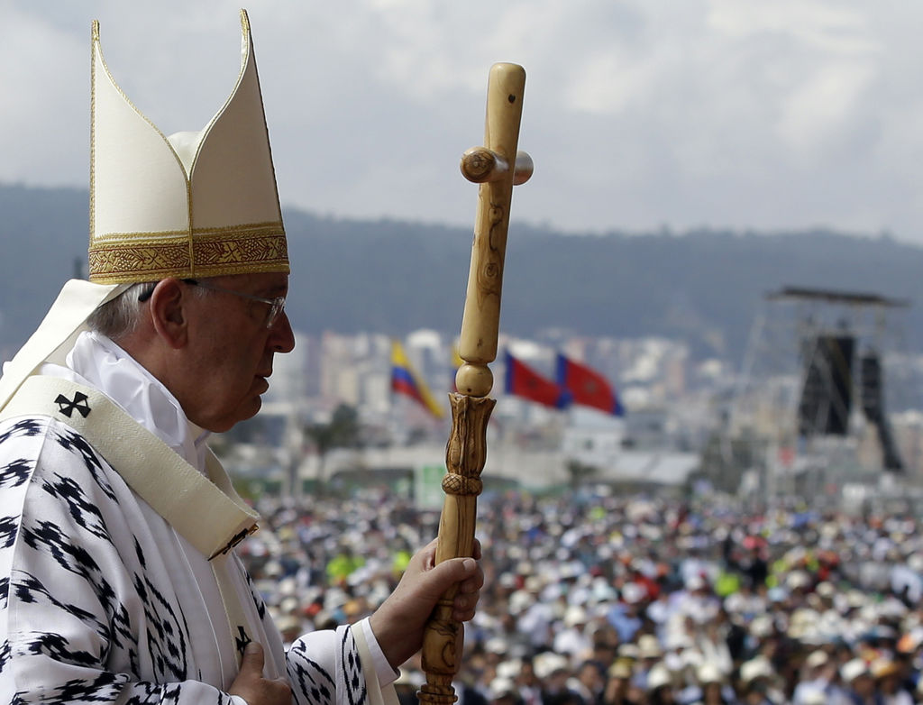 El papa advirtió de que 'la evangelización no consiste en hacer proselitismo' y que muchos hacen una 'caricatura de la evangelización'. (AP)