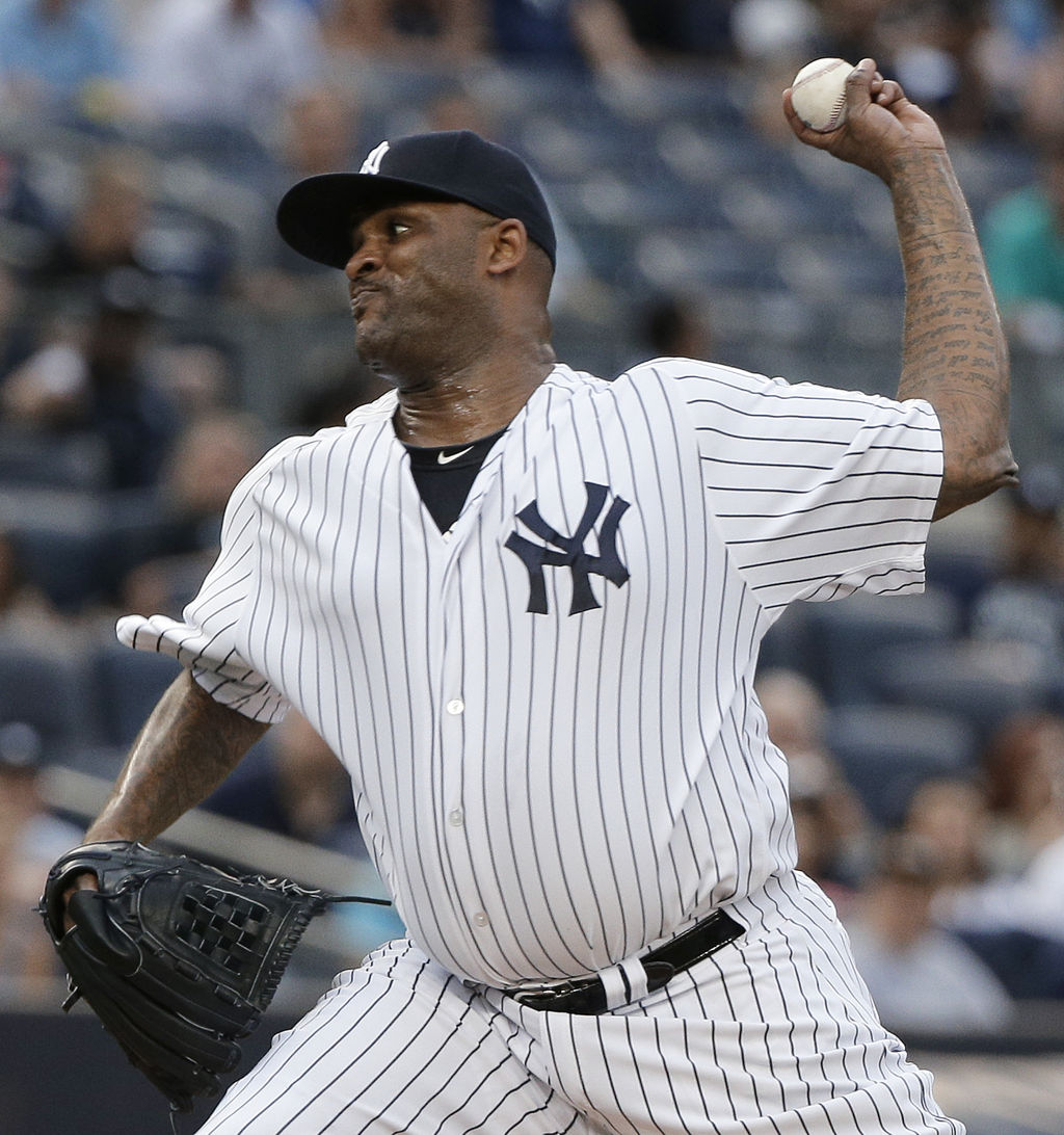 El abridor de los Yanquis, C.C. Sabathia ganó después de un mes. (AP) Los Yanquis vencen a los Atléticos de Oakland