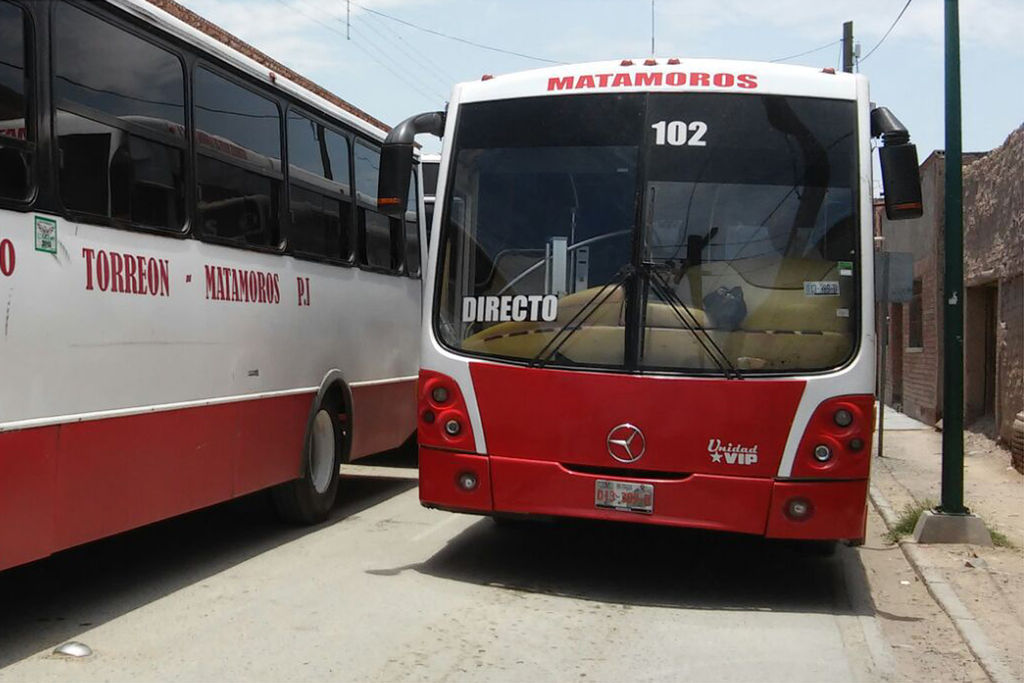 Metrobús. Los transportistas de Matamoros, desconocen que va a funcionar el Metrobús. (MARY VÁZQUEZ)