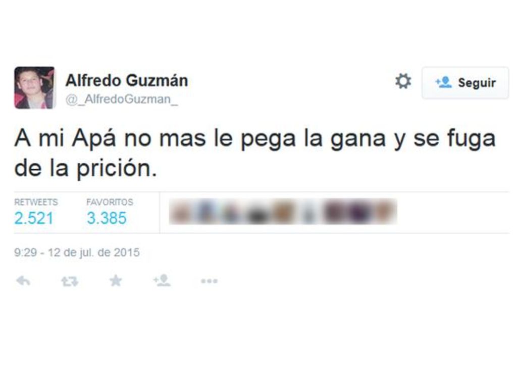Los mensajes, replicados por varios medios de comunicación mexicanos, son presuntamente obra de Alfredo y de Iván Guzmán Salazar. (Especial)