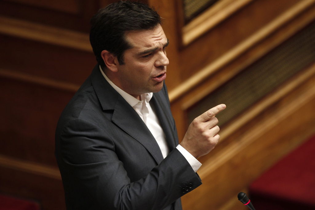 Discurso. Alexis Tsipras señaló que lo que necesita el país es unidad y pidió el apoyo al paquete.