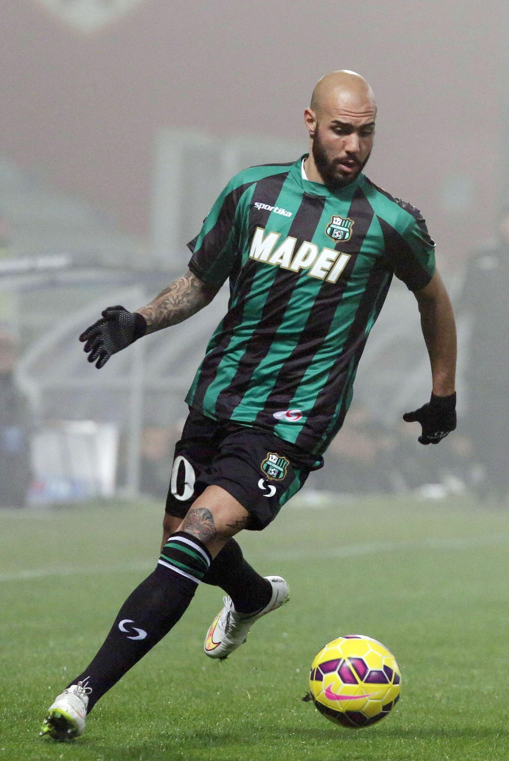 Simone Zaza jugó la temporada pasada con el Sassuolo. 