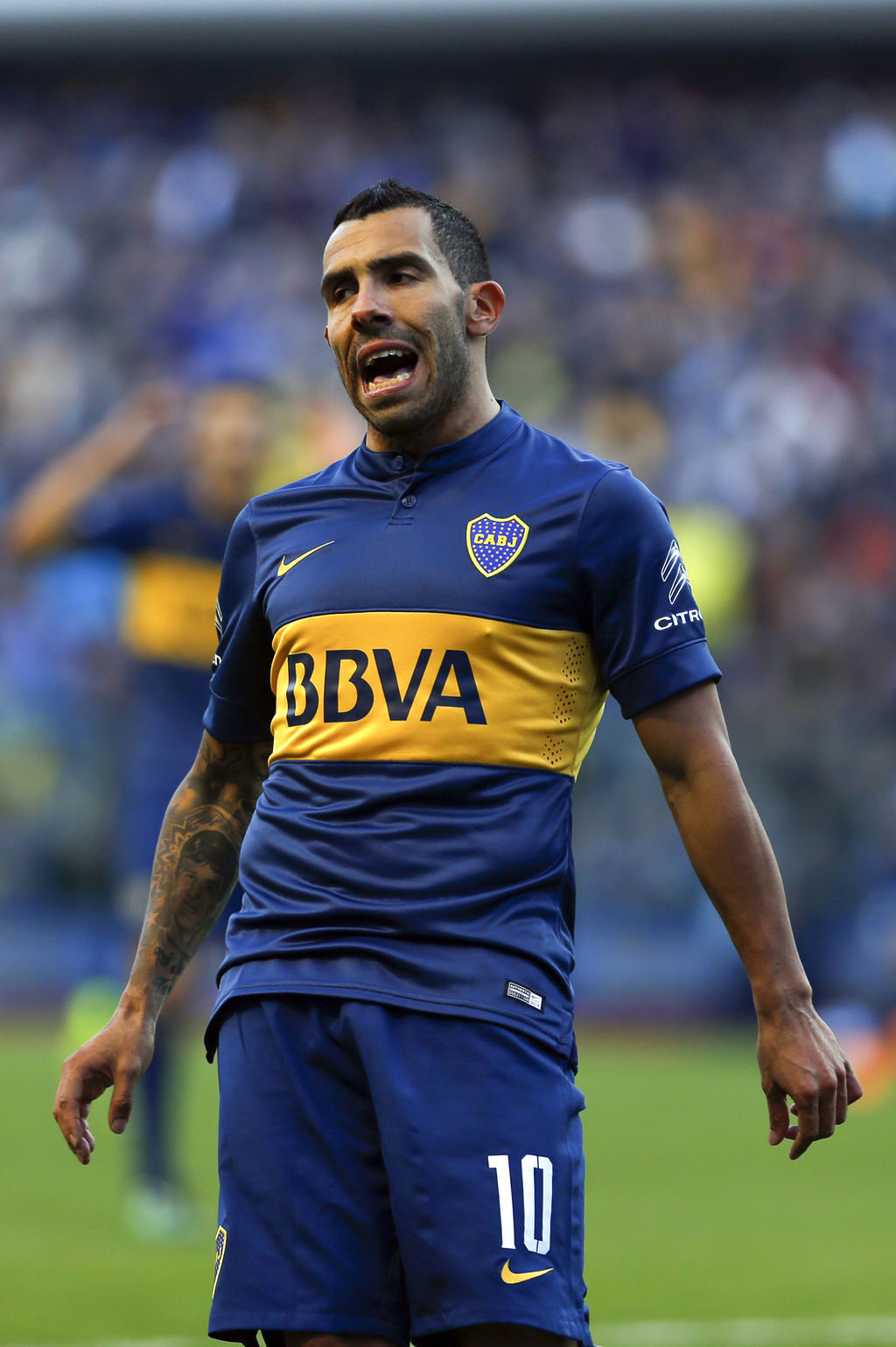 Carlitos Tévez ya viste de nuevo los colores de Boca. (Jam Media)