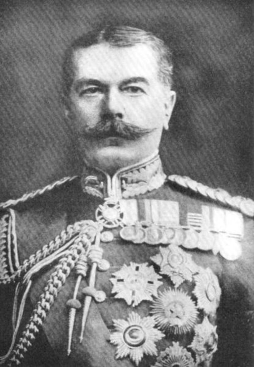 
Horatio Herbert Kitchener, gobernante del protectorado británico de Egipto.
