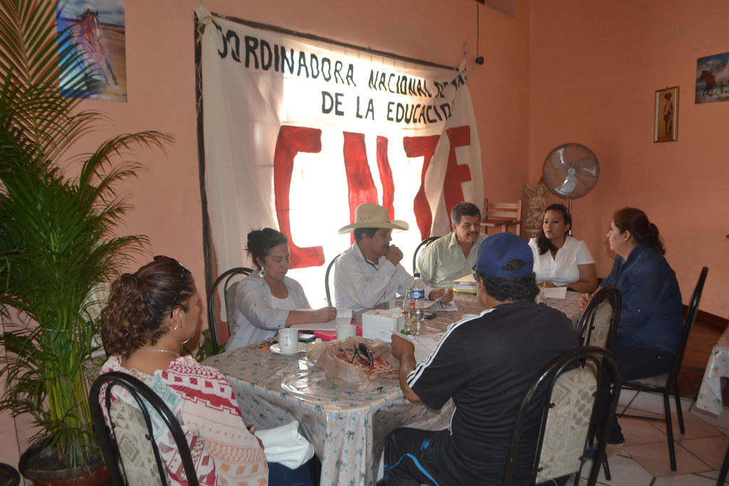 Manifestación. En la movilización motorizada, los docentes pasarán por Zacatecas y San Luis hasta llegar a Oaxaca. (ANGÉLICA SANDOVAL)