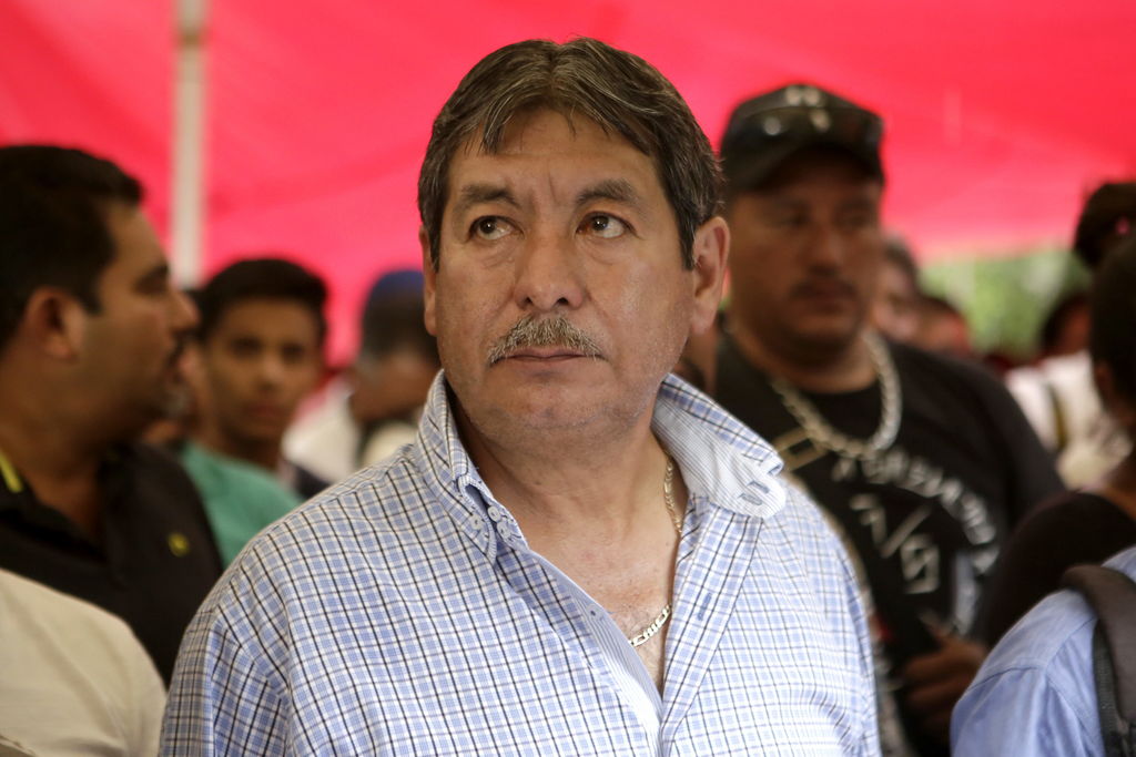 'Todo bien. Ya de regreso a Oaxaca a continuar la lucha contra la mal llamada reforma educativa”, respondió Núñez. (Archivo)