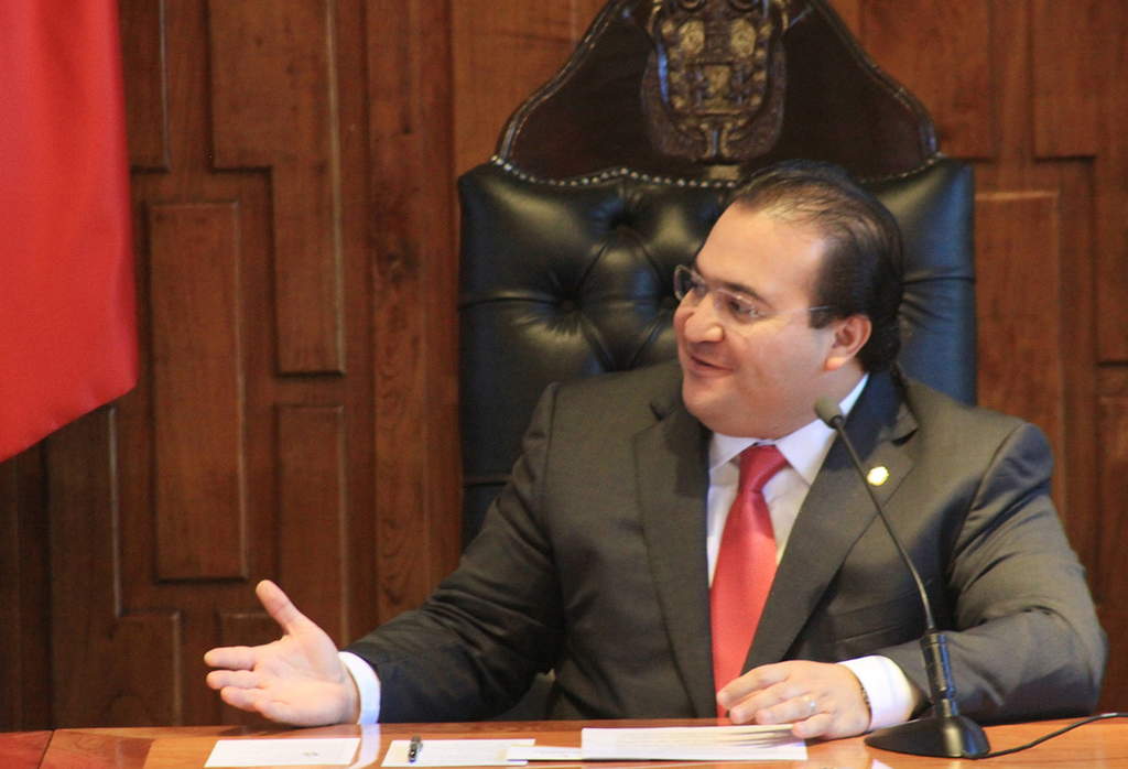 Reacción. En un comunicado, el gobernador Javier Duarte calificó como aberrante la muerte de Rubén Espinosa. (Archivo)