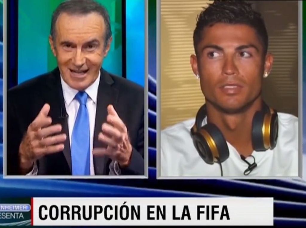 Cristiano fue entrevistado por el periodista Andrés Oppenheimer. (Especial)