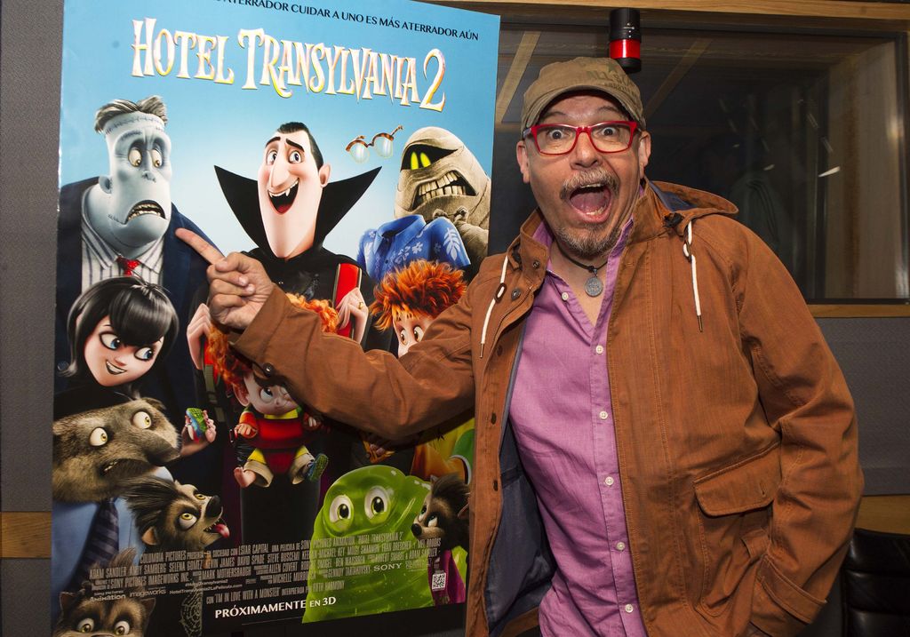 Doblaje. El actor y conductor de televisión presta su voz a 'Frankenstein' en la película Hotel Transylvania, próxima a estrenarse.