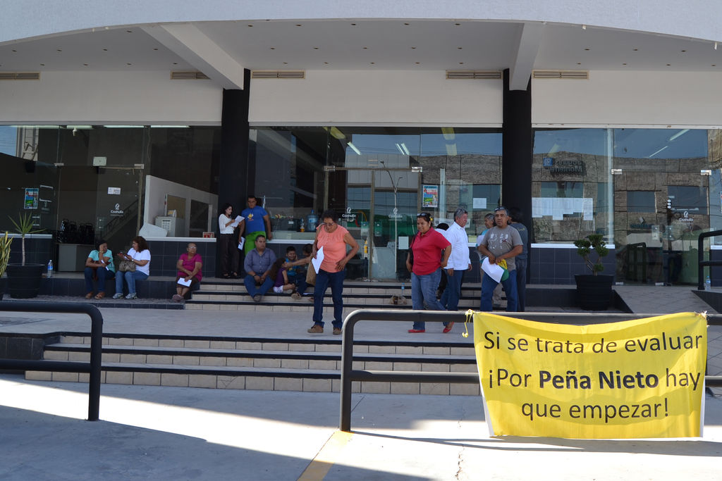 Se preparan. CNTE se prepara para huelga general que iniciaría antes del examen de oposición. (EDITH GONZÁLEZ)