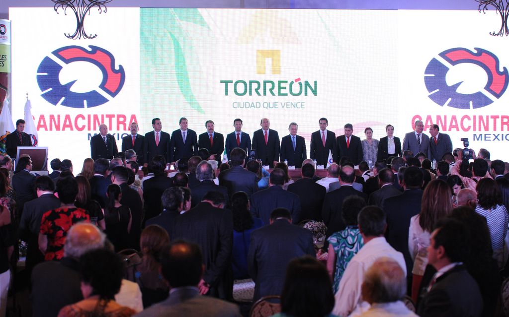 Termina convención. Ayer se terminó la Convención Nacional de delegaciones de Canacintra que se realizó en Torreón.
