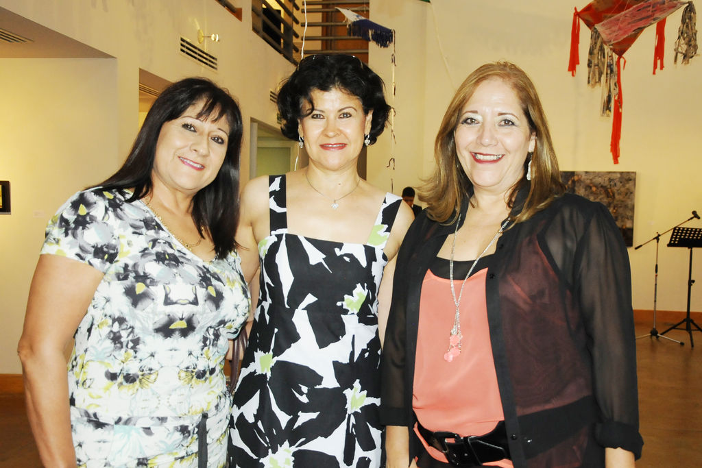 Corina Ramírez, Cecilia González y Flor de María Cardona.