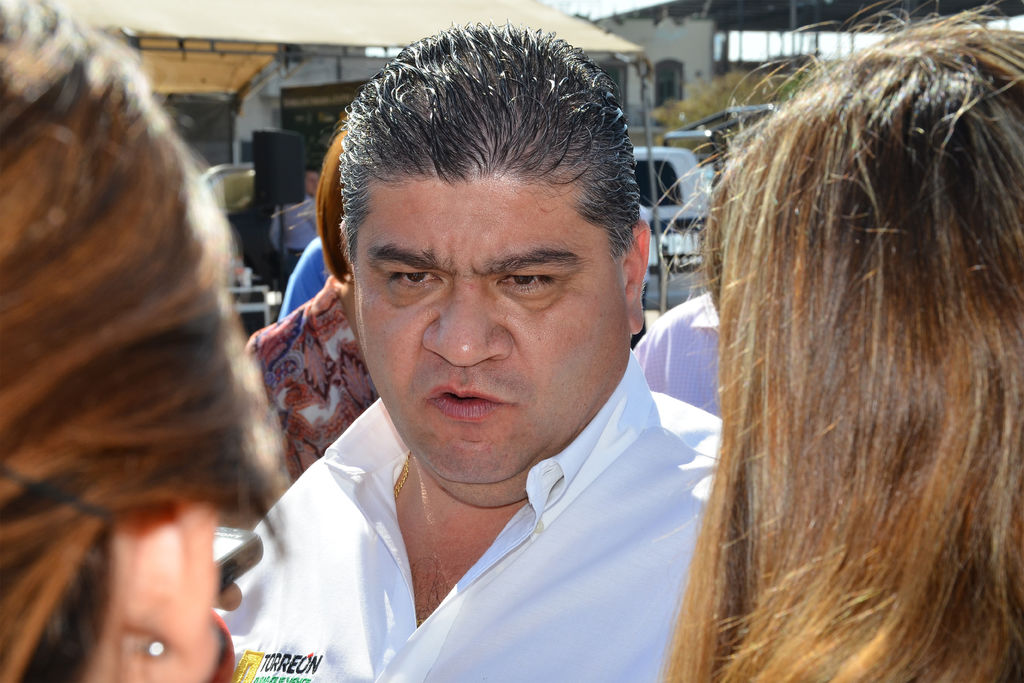 Riquelme no confirmó si buscará la gubernatura de Coahuila. 