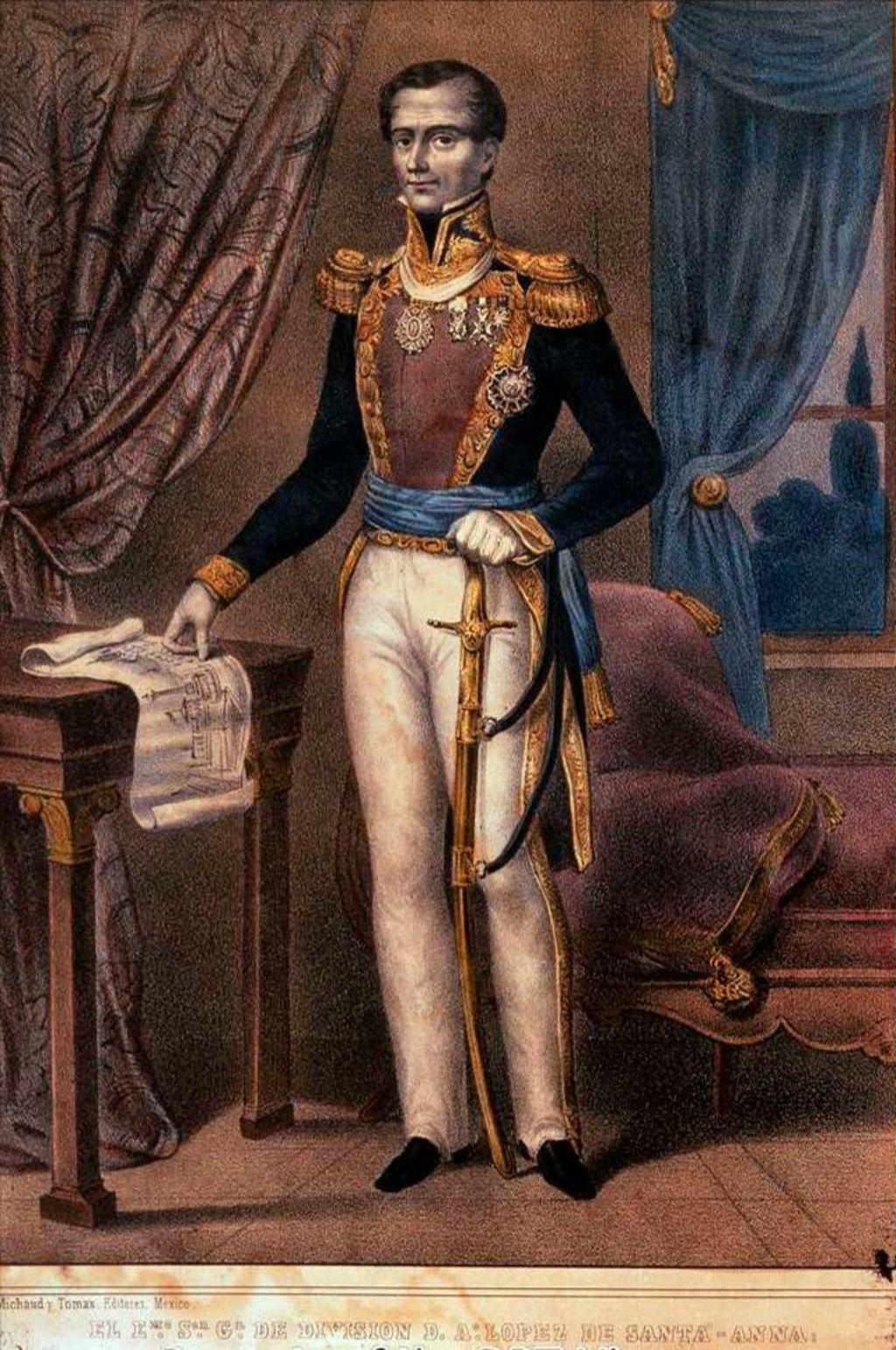 El imprescindible: Antonio López de Santa Anna como Generalísimo de los Ejércitos Mexicanos.