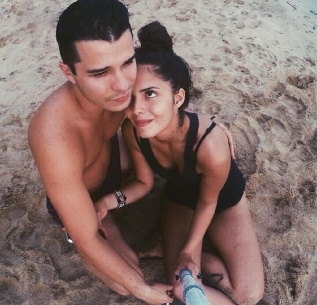 María Levy posteó otra foto con su novio Diego en la que además ella presume su gran parecido con su madre. (Instagram)