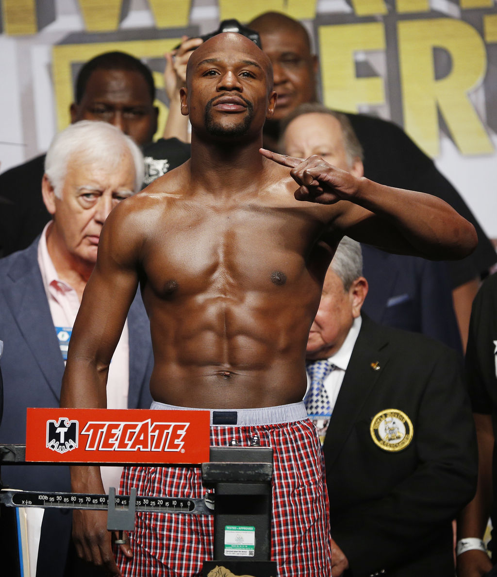 Con millones de dólares en su poder, Mayweather ya no tiene la necesidad de boxear. Y señaló que se siente tranquilo al abandonar el deporte que aprendió incluso antes de aprender a caminar.