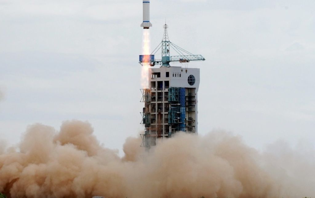 El satélite fue lanzado desde la plataforma de lanzamiento de Gansu, en el noroeste del país. (ARCHIVO)