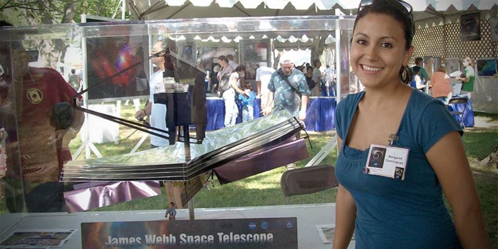 La física Margaret Zoila Domínguez Rodríguez estudia un doctorado en la Universidad de Arizona y trabaja para la NASA, en donde colabora en el desarrollo de un telescopio que será enviado al espacio en 2022.  (CONACYT)