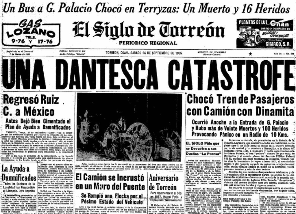 Percance. Según se dice, ninguno de los choferes se percató de que el tren 'pollero' se aproximaba. (ARCHIVO)