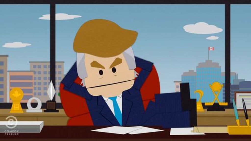 La nunca políticamente correcta “South Park” mostró a Donald Trump siendo abusado sexualmente hasta la muerte por un personaje de la serie. (IMAGEN TOMADA DEL VIDEO)