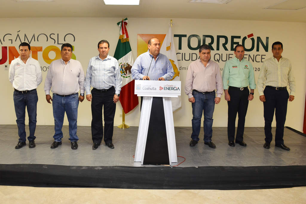 Moreira dijo que la mejora de la seguridad representa un elemento de promoción para la entidad, con el fin de atraer inversiones. (El Siglo de Torreón)
