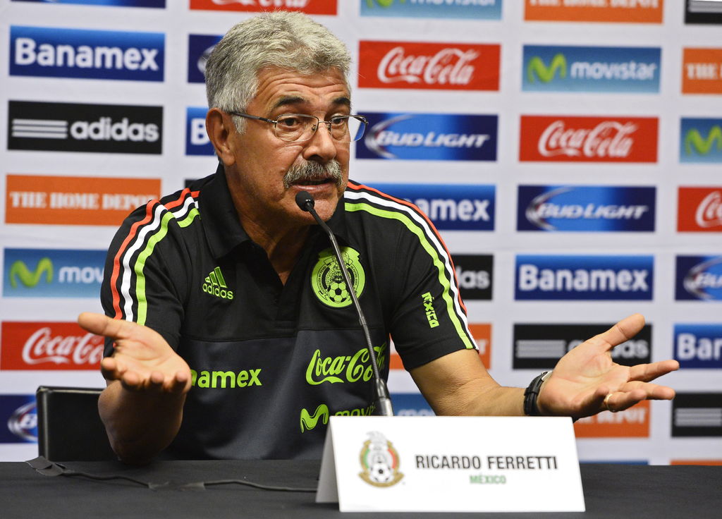 'Tuca' Ferretti dijo que asumirá el fracaso si la selección tropieza ante Estados Unidos. (Archivo) 