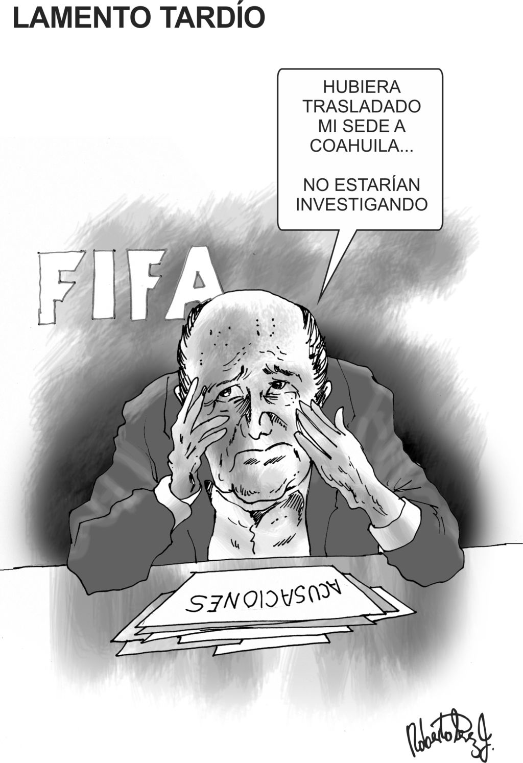 CARICATURA EDITORIAL