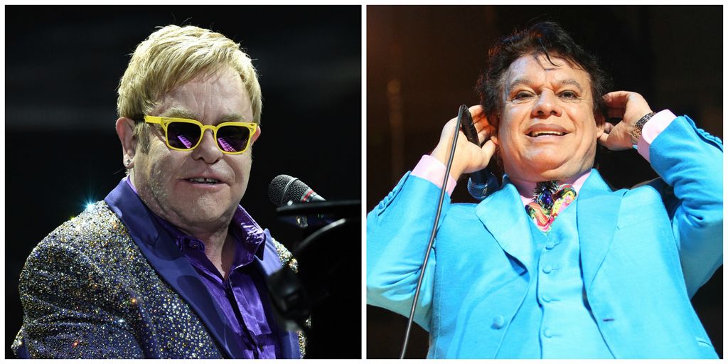 Elton John podría participar en el nuevo disco de duetos de Juan Gabriel. (Especial)