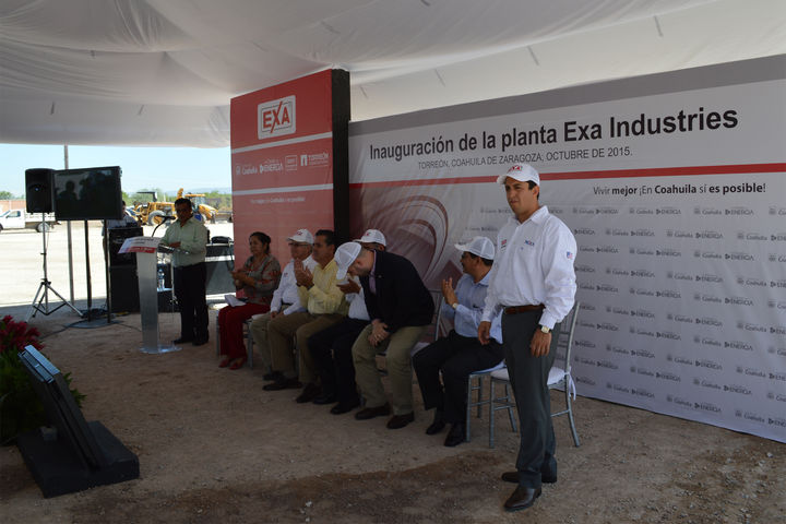 Inversión. Empresa Exa Industrial duplicará su fuerza laboral en Matamoros.