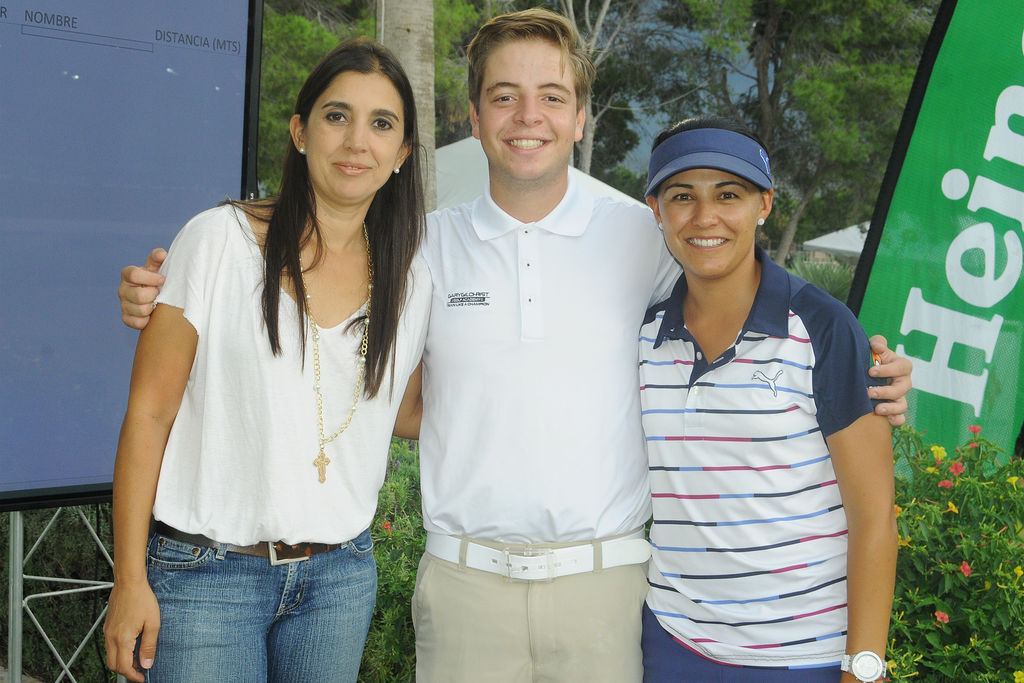 Cecilia Rodríguez, Fernando Peña y Pamela Ontiveros.