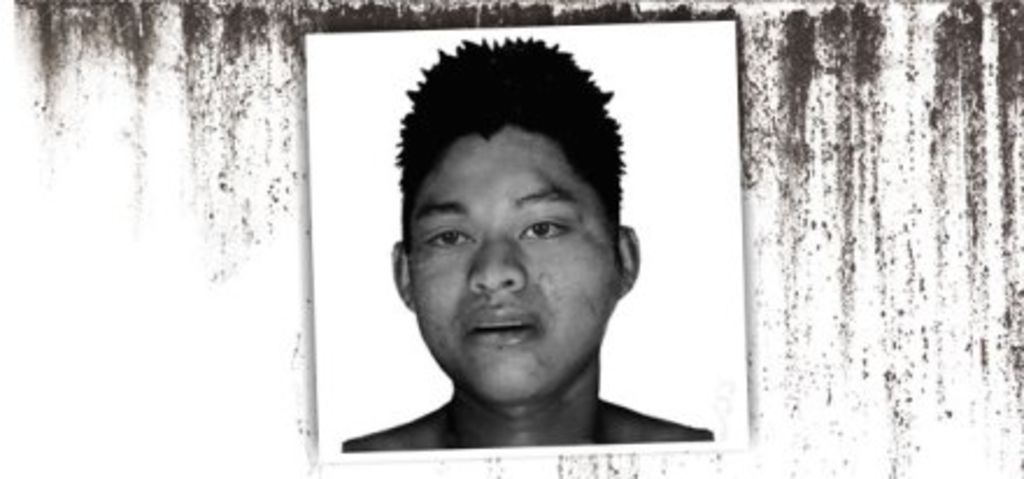  La PGJDF difundió un retrato elaborado con el sistema digital Caramex, del sujeto que fue ejecutado y colgado en el puente La Concordia, en Iztapalapa, el pasado 19 de octubre. (TWITTER)
