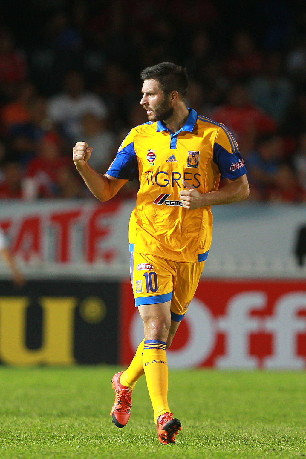 Andre-Pierre Gignac anotó el primer gol de los Tigres, el atacante suma 11 goles en el torneo.