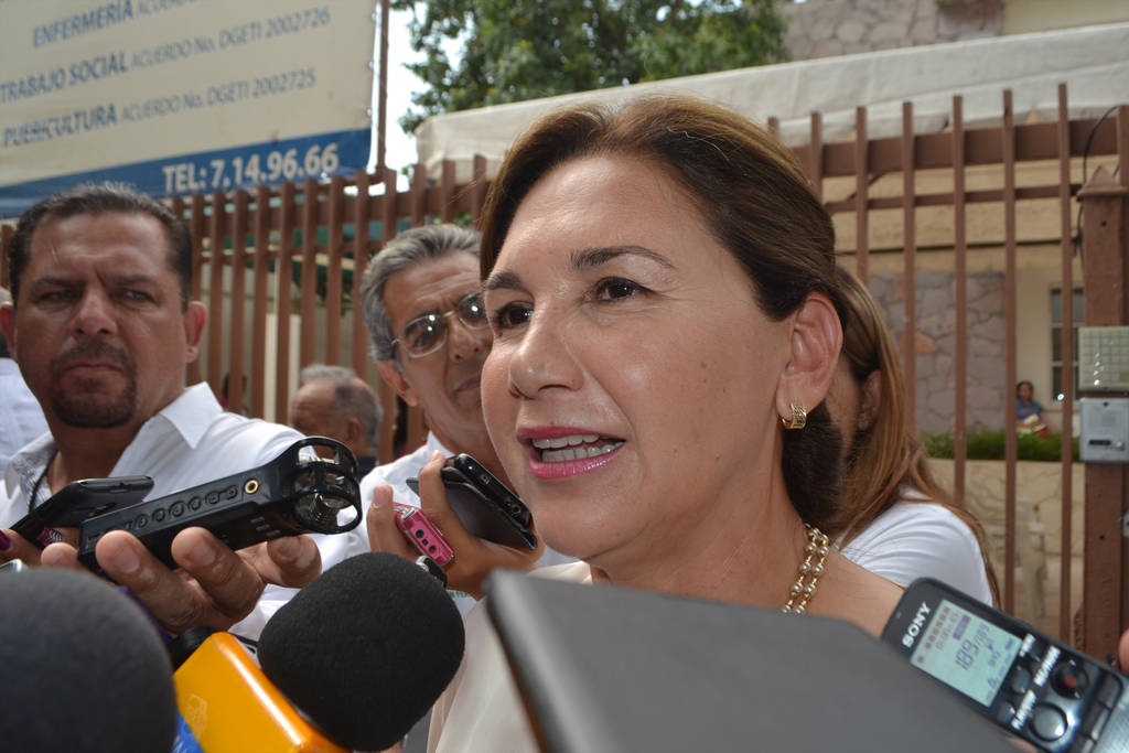 Postura. La diputada federal, Rocío Rebollo dijo estar dedicada a la tarea legislativa. (ARCHIVO)