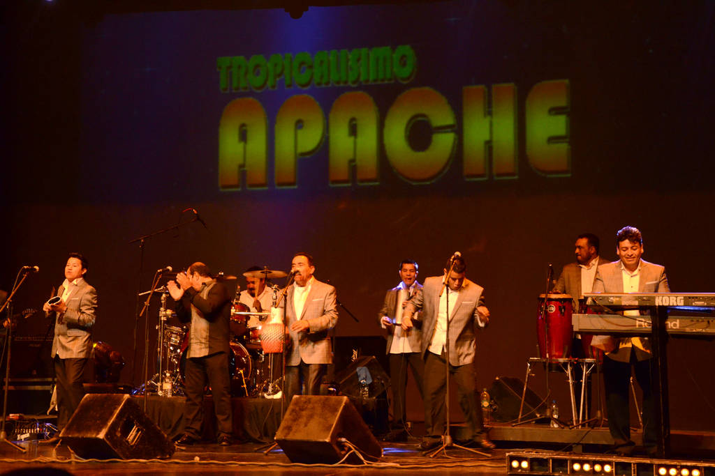 Concierto. La agrupación Tropicalísimo Apache se presentará hoy a partir de las 20:00 horas en la Plaza Mayor.