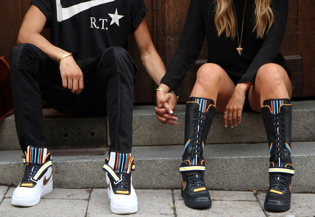 Nike se unió en 2014 a la marca Givenchy a través de su diseñador Riccardo Tisci.